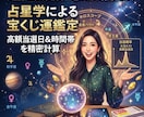 占星学による突発的金運の研究を披露します 占星学による宝くじ運鑑定　高額当選日＆時間帯を精密計算 イメージ1