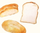 絵本のような温かみのあるイラスト制作します 美味しそうな食べ物や料理のイラストを色鉛筆で制作します！ イメージ3