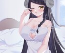 あなただけの背景付き1枚絵描きます 透明感のある可愛いイラストをあなたに❕ イメージ3