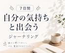自分の気持ちと出会うジャーナリングに伴走します 文字でつながる、話し相手のもうひとつの形。 イメージ1