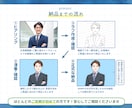 好感度アップ◆アニメ調のイラストや似顔絵描きます 商用・二次利用◎写真がなくてもOK◎清潔感・誠実さが伝わる！ イメージ5