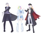 TRPG等に使える立ち絵イラストを制作します あなたのハートにクリティカル！ イメージ3