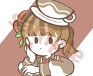 ポップなかわいいアイコン作成します オリジナルであなただけのアイコンを作成できます イメージ3
