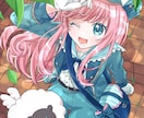 イラストお描きします アイコン、ヘッダー、立ち絵、サムネなど イメージ5