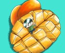 モチッとかわいいSNSアイコン描きます あなた様イメージのゆるキャラアイコンを作成します イメージ2
