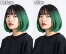 人物・背景お写真のレタッチをします 不要物削除・美肌補正・色味調節で写真を整えます イメージ5