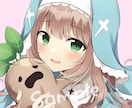 SNSや配信に▶美少女アイコン・イラスト作成します アイコン・サムネ・配信画面・創作紹介・ゲームイラストなどに！ イメージ10