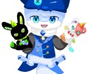 IRIAMで配信するケモノ立ち絵をお描きします 好きをカタチに特別な1匹をあなたに イメージ4
