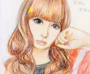 カラフルな似顔絵を描きます デジタル又はアナログであなたの似顔絵をカラフルに描きます。 イメージ3