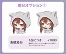 キラキラかわいい！ミニキャラ、ちびキャラ描きます 商用利用可OK！グッズ、SNSアイコン、スタンプに！ イメージ3