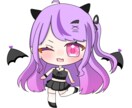 グッズにも使用できるミニキャラ制作します 配信者さんにも優しいお値段でミニキャラ制作します！ イメージ3