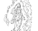 ボールペン、コピック等で絵を描きます あなたのテーマに沿ったあなただけのペン画を。 イメージ4