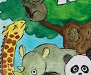 心に寄り添う、ふんわり優しい水彩画をお描きします 一生残したい一瞬を、水彩の優しさで閉じ込めて イメージ4