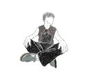 思い出の写真をSNSで使えるイラスト化します 鉛筆風のタッチで描きます！好みの方はぜひご利用ください！ イメージ4