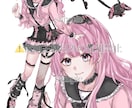 立ち絵・アイコン・1枚絵などの制作承ります TRPG用立ち絵やキャラデザからの制作可能です！ イメージ4