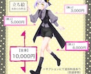 IRIAM・VTuber向け立ち絵描きます 個性的な絵柄で貴方のための唯一無二な立ち絵をお届けします！ イメージ4