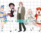 TRPGやゲームで使える立ち絵お描きします アナログ感が特別感を演出します イメージ1