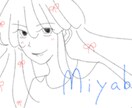 ふんわりかわいいイメージの女の子を描きます ふわっと髪の女の子イラストです。お気軽にご相談ください♡ イメージ2