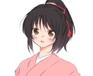 Twitter、LINE等のアイコン作成します あなたへだけの世界で1点のイラスト作成 イメージ2