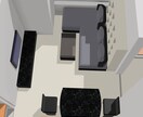家具がお部屋に入るかシュミレーションします CADを使って購入予定の家具の配置を考えて見ませんか？ イメージ1
