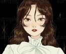 商用OK！柔らかいタッチで目を惹く人物画を描きます アイコンや書籍等の挿絵など、様々な用途でご使用頂けます◎ イメージ1