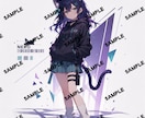オリジナルキャラのデザイン制作のお手伝いをします キャラデザ、アイコン制作します イメージ1