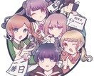 可愛い色合いのイラスト制作致します アイコンを中心にイラストを描きます。お気軽にご相談ください！ イメージ1