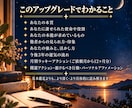 数秘術の基本鑑定を完全版にアップグレードします 基本鑑定をご購入いただいた方専用のアップグレードメニューです イメージ3