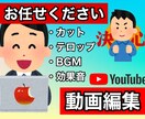 SNS用の動画編集承ります 動画投稿を迷っている方、編集にお困りの方にオススメです！ イメージ1