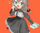 可愛いキャラクターや植物描きます アイコンやブログイラストなどで目を引くキャッチーなイラスト イメージ1