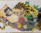 和風な絵(刺青画)を販売します 絵を書いています！なにかあればご連絡ください！ イメージ10