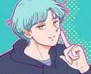 ポップ☆耽美可愛いイラスト描きます SNSアイコン、同人活動、配信素材など幅広く対応可能です イメージ2