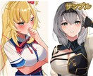 歌ってみたサムネイル/活動用　イラスト製作致します 歌ってみた/活動用/動画用に　可愛い女の子描きます！ イメージ5