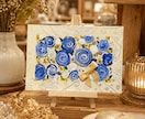 世界に一つ♡スクレツィアート画®を制作します ～色彩と粒子が織りなす幻想的なアート～ イメージ1