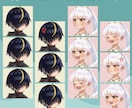 TRPG・動画・ゲームなどの立ち絵制作します アイコンから全身サイズまで人物イラスト制作します イメージ5