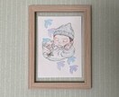色鉛筆であたたかみのある優しい似顔絵をお描きします プレゼント、記念日に。写真をもとにアナログイラスト描きます！ イメージ6