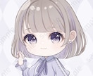 かわいいデフォルメキャラのイラスト描きます ふわふわした淡い色合いの絵を描きます！ イメージ2