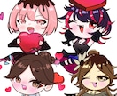 高画質ミニキャラを制作します ハッキリとした見栄えのよいタッチで、キャラの良さをそのまま〜 イメージ5