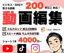ビジネス・SNSで刺さる動画編集を提供します ビジネスで活用する動画は弊チームにお任せ！ イメージ1