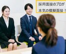 人事の立場から欲しい人材から見た模擬面接いたします 人事部での採用経験及びキャリアコンサルタントが的確に指摘 イメージ1
