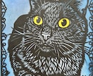愛猫の魅力を切り取るオーダー切り絵作ります 大切な愛猫を世界に一つの切り絵作品へ イメージ2