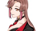 目を惹くVtuber様の立ち絵のイラスト承ります サムネイルやSNSアイコンに使用できるイラストを制作します イメージ8