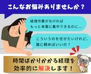 経理代行いたします 経理人員を削減しませんか。私が経理担当になります。 イメージ2