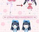 アイドル系生誕・告知向けた世界観イラスト制作します ミニキャラ追加OK・告知系ビジュアル制作を柔軟に対応致します イメージ8