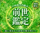 前世・使命・魂の才能を詳細霊視いたします なぜその人生を歩んでいるのか。その答えを前世から紐解きます イメージ1