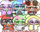 もちもちなちびキャラを描きます どんなキャラクターもかわいくなっちゃいます！ イメージ2
