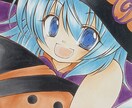 コピックで描いたアナログイラスト原画をお届けします 1000枚以上のお届け実績がございます♡ イメージ2