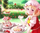 可愛い女の子のイラスト描きます スイーツやフルーツ、可愛いお洋服を描くのが得意です！ イメージ3