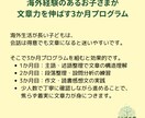 小中学生の国語力を、マンツーマンで土台から整えます 国語力を土台から、読解・記述・作文・帰国子女にも対応します。 イメージ4