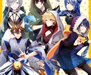 立ち絵/Vtuberイラスト作成を行います 高画質かつ顔の良い立ち絵/Vtuberイラスト作成します！ イメージ3